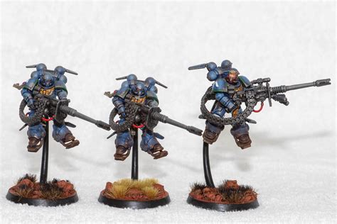 Finished This Squad Of Ultramarines Suppressors For My 4th Company R