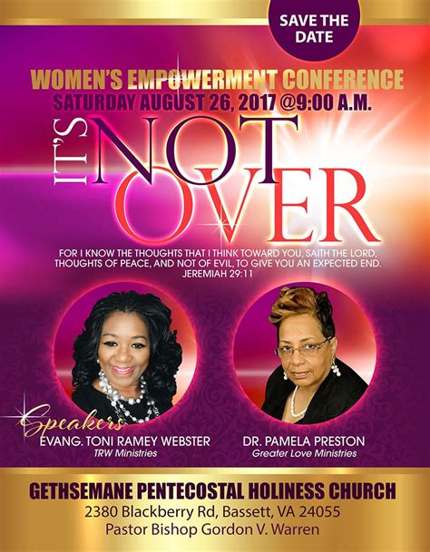 Church Event Flyer Examples The Power Of Advertisement