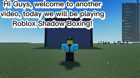 Lets Play Roblox Shadow Boxing Youtube