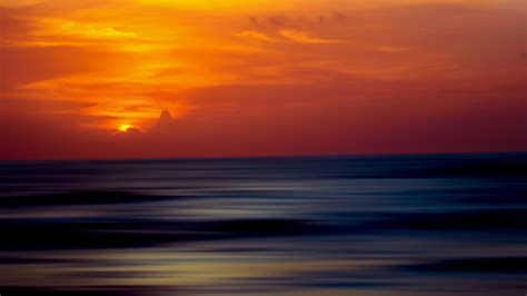 Download Sunset Ocean 2048x1152 Resolution Hd 4k Wallpaper