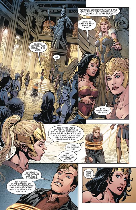 Wonder Woman And The Amazons Of Themyscira Injustice 2 Annual Wonder
