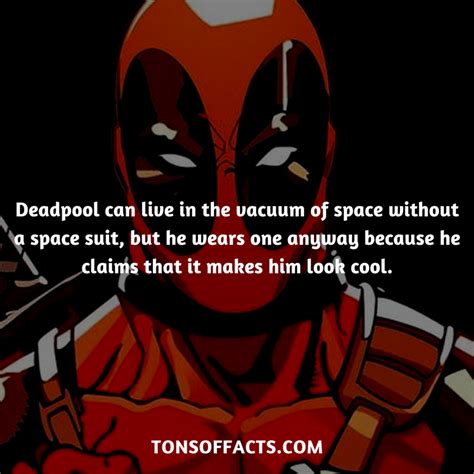 28 Interesting And Weird Facts About Deadpool Superhero Facts Marvel