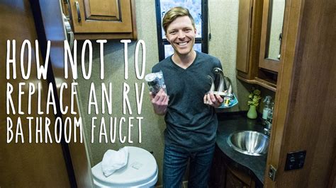 You may end up shutting. How NOT to Replace an RV Bathroom Faucet - YouTube