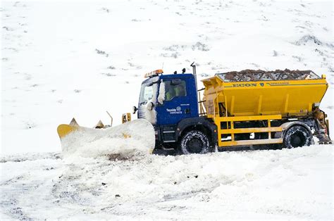 Ploughing Snow