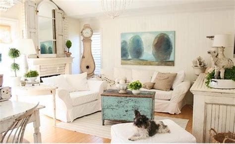 20 Distressed Shabby Chic Living Room Designs To Inspire