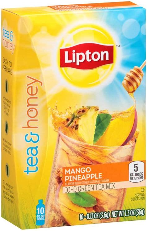 Lipton Iced Green Tea Mix To Go Packets — Snackathon Foods