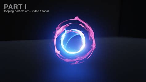 Looping Particle Orb Video Tutorial Part 1 Youtube