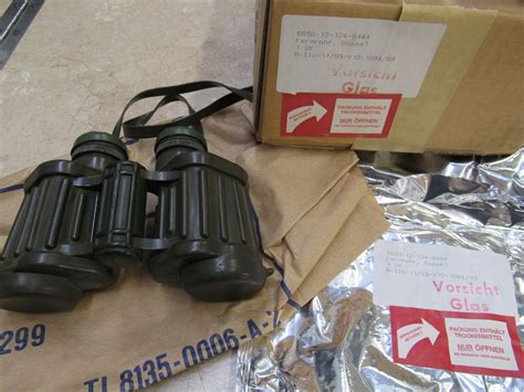 Zeiss Hensoldt German Military Binoculars 8x30 W Ranging Reticle