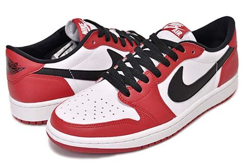 物欲スニーカー Nike Air Jordan 1 Retro Low Og Varsity Red Black White