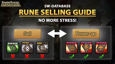 Summoners War Best Rune Selling Guide 2023