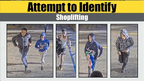 Detectives Seek Publics Help In Identifying Alleged Shoplifting Suspects