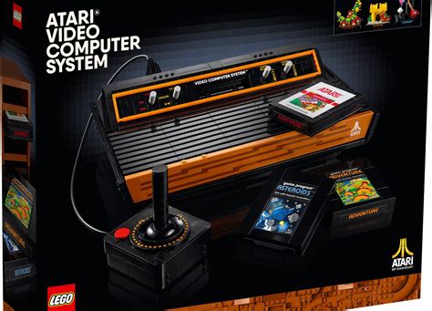 Lego Atari 2600 Retro Console And 80s Games Designwanted Designwanted