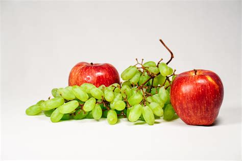 Grapes And Two Apple Pixahive