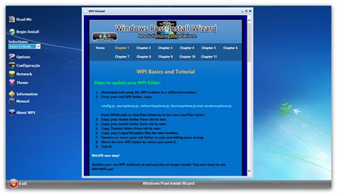 The utility eliminates the hassle of manually updating your computer's programs. Personalize a instalação do Windows com o WPI Wizard | Pplware