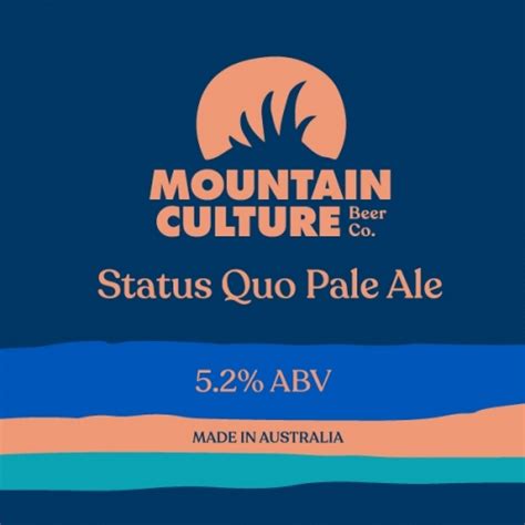 Status Quo Mountain Culture Beer Co Untappd