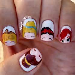 Stephsnailss Disney Princess Nails