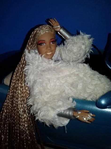 Beyonce Formation Custom Ooak Barbie Doll Music Video Lemonade Braids
