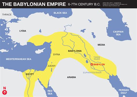 Babylonian Empire Map Bible Mapping Bible Timeline Empire