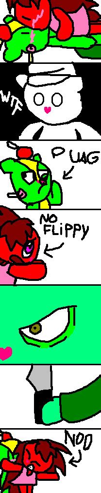 Flippy X Flaky Comic 4 By Mikatherabbit On Deviantart