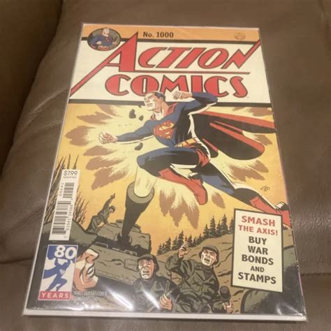 Superman Action Comics 1000 Cho 1940s Variant Dc 2018 80th