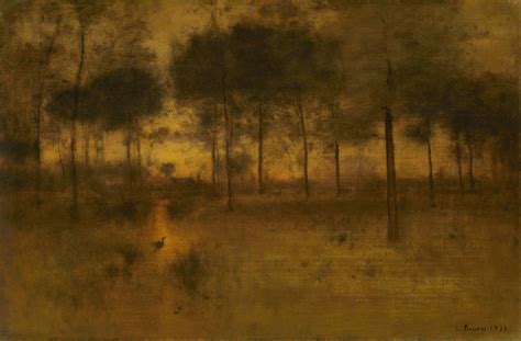 The Home Of The Heron By George Inness 1893 Ciel Bleu Media