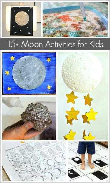 Astronomy For Kids Moon Crafts And Activities Moon Crafts Moon