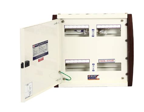 Selvo 6 Way Tpn Double Door Distribution Board At Rs 2105piece Tpn