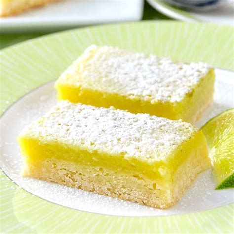 Lime Bars Uses Only 5 Ingredients And Are Super Easy To Make