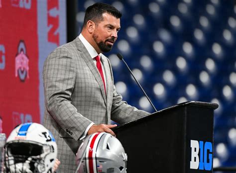 Five Things Ohio State Football Coach Ryan Day Said At Big Ten Media Days