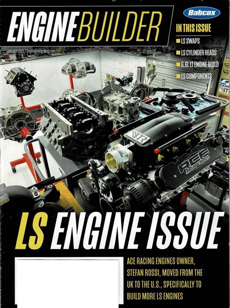 Engine Builder Magazine Front Cover Jan 2021 1