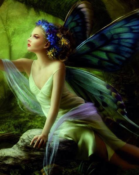 Beautiful Fairy Art Beautiful Fairy Love The Colors Just Fantasy