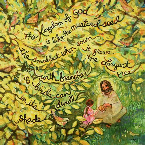 The Mustard Seed Painting By Jen Norton