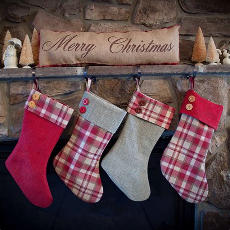 Diy felt christmas stockings from lia griffith 75 Christmas Stockings Decorating Ideas - Shelterness