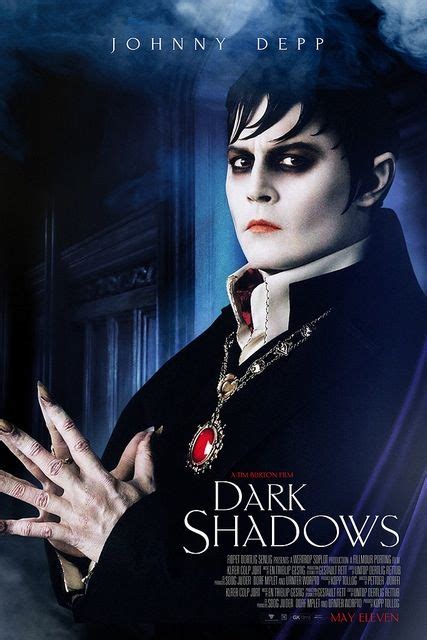 Johnny Depp Dark Shadows Poster