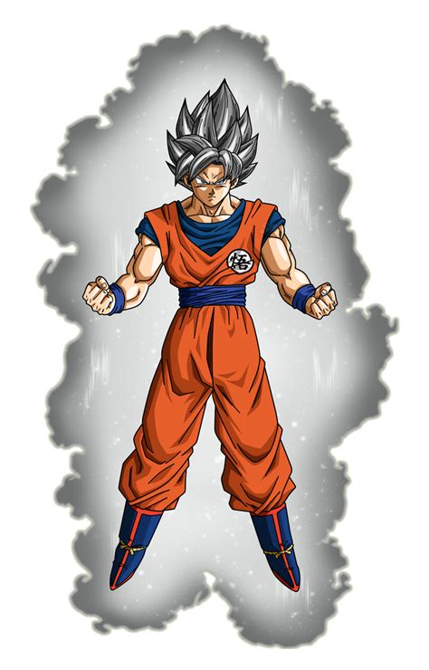 Goku Ssj White By Funfonck On Deviantart