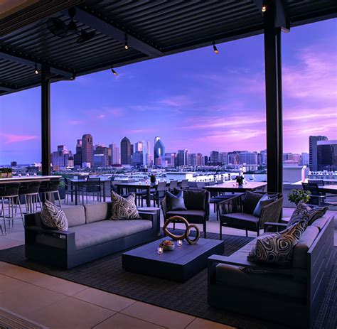 Rooftop Restaurants In Dallas Uptown Rooftop Bars Upside West Village