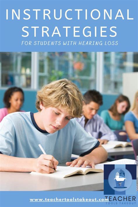 Instructional Strategies For Students With Hearing Loss Deaf