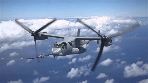Bell Boeing V 22 Osprey Aerial Refueling By Kc 130 Youtube