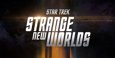 Star Trek Strange New Worlds 1st Logo Revealed