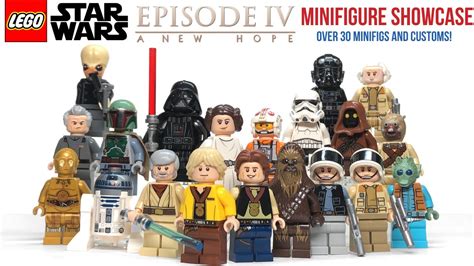 Lego Star Wars Episode 4 A New Hope Minifigure Collection Showcase