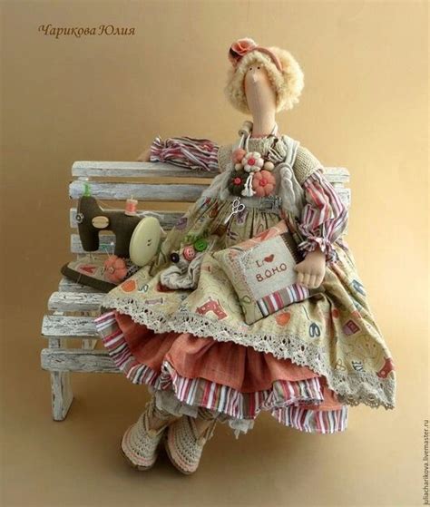 Muñeca Tilda De Julia Charikova Cl Cloth Dolls Handmade Handmade Art