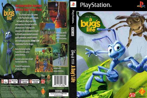 Tudo Capas Br2 A Bugs Life Capa Game Ps1