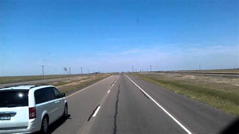 Us Highway 287 North As We Roll Through Claude Texas Youtube