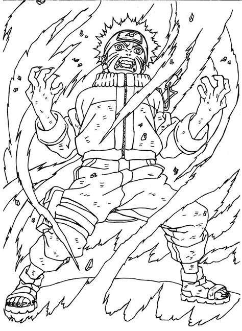 Naruto Get Angry Coloring Page Free Printable Coloring Pages For Kids