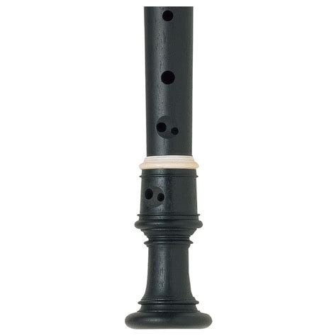 Yamaha Yrs83 Descant Recorder Ebony With Simulated Ivory Rings At