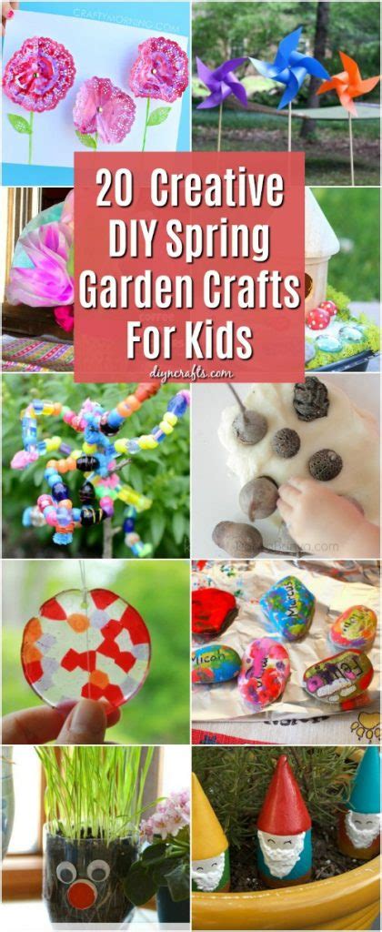 20 Fun And Creative Diy Spring Garden Crafts For Kids Diy And Crafts