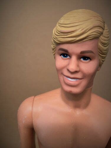 Barbie Mattel Ken Doll Nude Molded Hair Body 1968 Hong Kong EBay