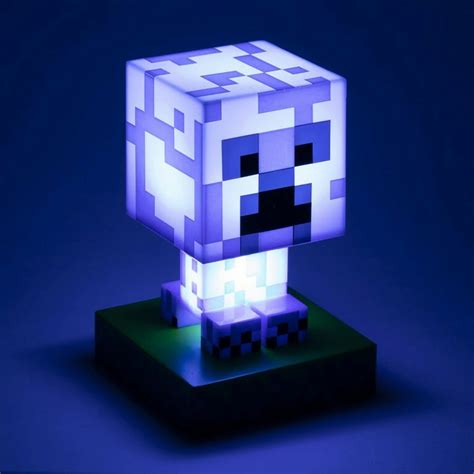 Minecraft Charged Creeper Icon Light Up Figure Exotique
