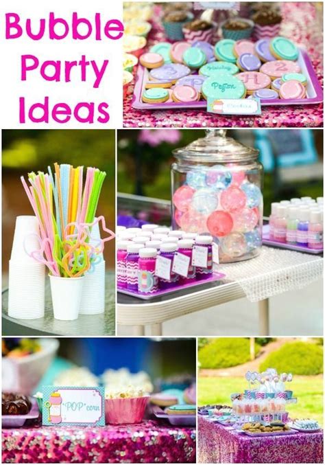 Bubble Party Ideas Decorations Food Activities And More 1000 In
