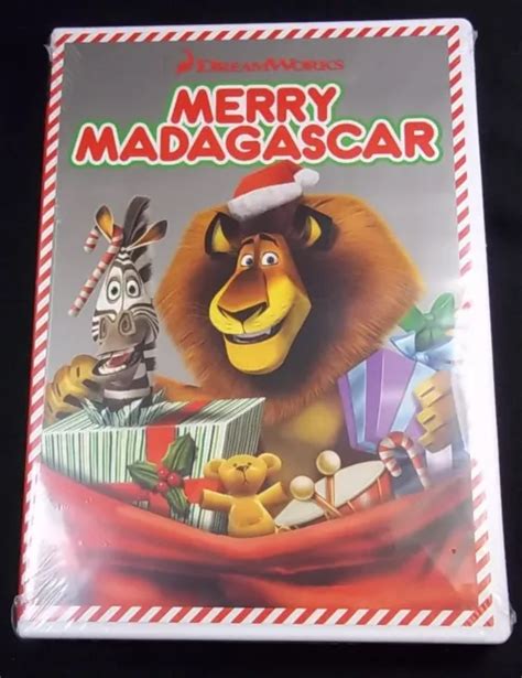 Dreamworks Merry Madagascar Dvd New 3 95 Picclick